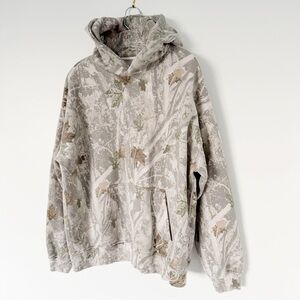 Camo Abercrombie Hoodie Sweatshirt Medium